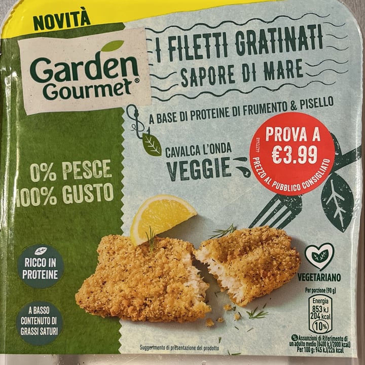 photo of Garden Gourmet i filetti gratinati sapore di mare shared by @aurylois on  20 Apr 2024 - review