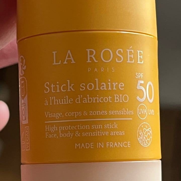 photo of La rosée Stick Solaire A L’huile D’abricot Bio SPF 50 shared by @eeyoreblack on  12 Sep 2025 - review