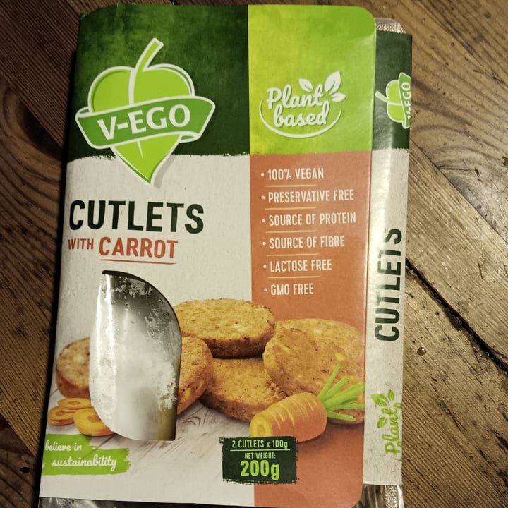photo of V-ego Cutlets with carrot shared by @ecomecum on  05 Aug 2024 - review
