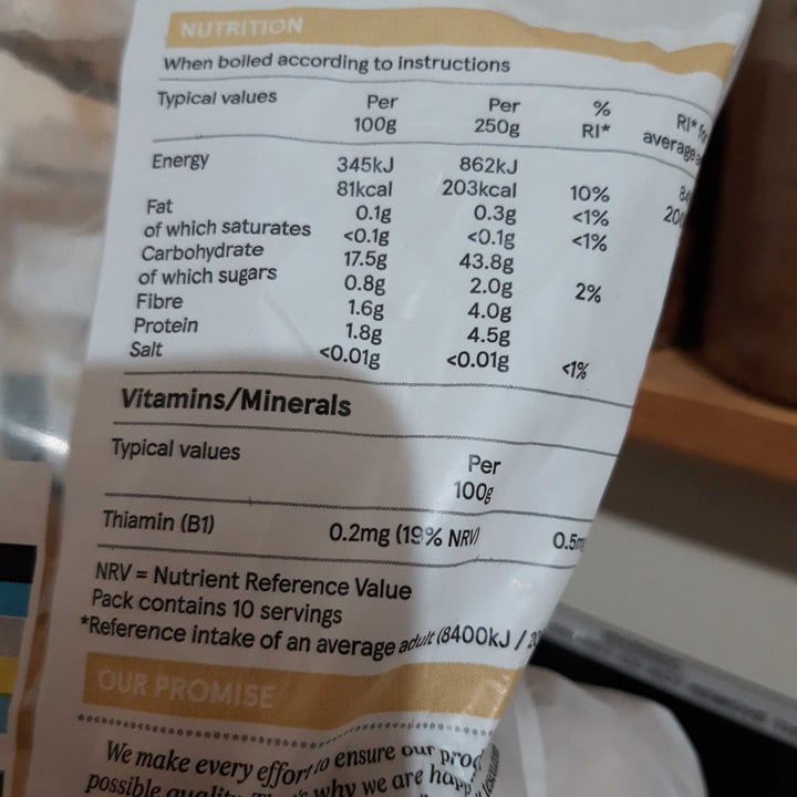 photo of Tesco White Potatoes shared by @welovenature on  08 Feb 2024 - review