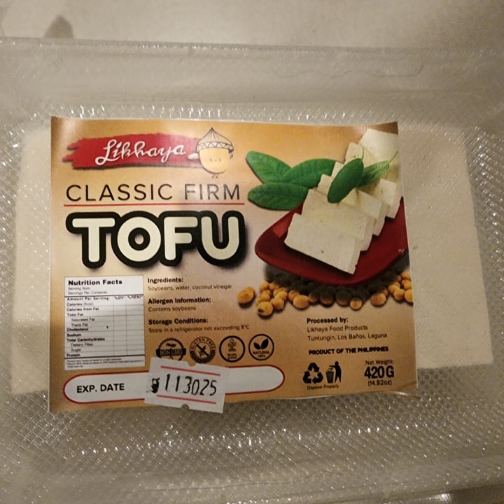 photo of Likhaya Firm Tofu shared by @teamaldous on  08 Oct 2025 - review