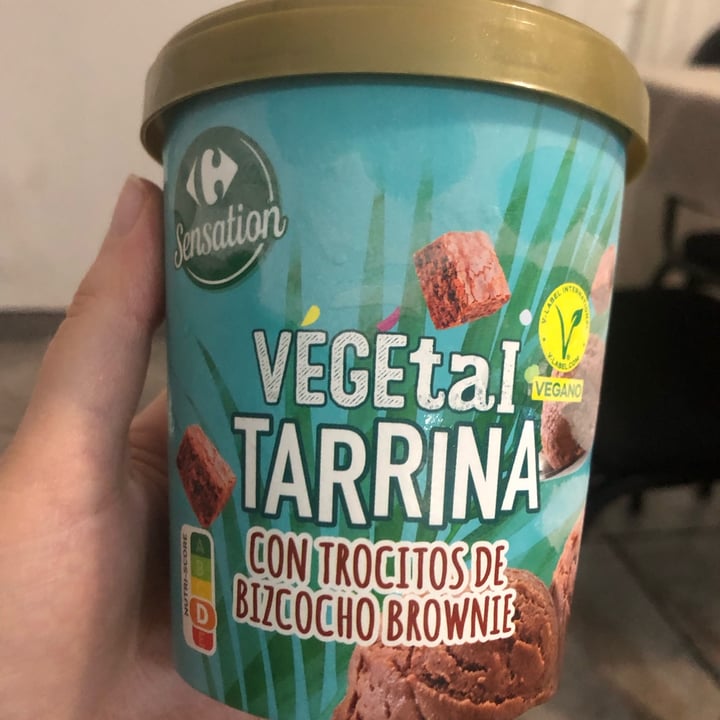 photo of Carrefour Helado Vegetal Tarrina shared by @juniza13 on  24 May 2024 - review