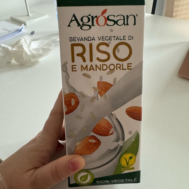 photo of Agrosan bevanda riso e mandorla shared by @elisadm on  14 Jan 2024 - review