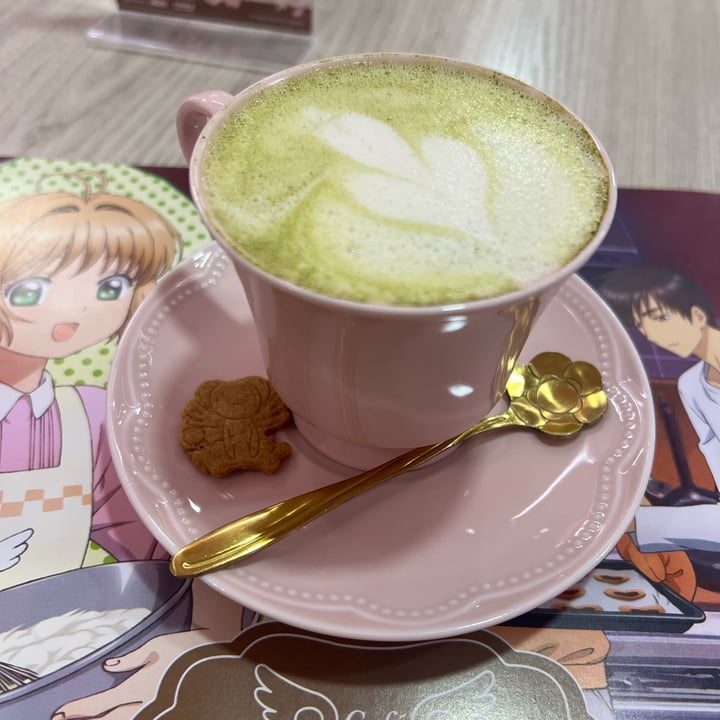 photo of Café Cardcaptor Sakura Matcha Latte shared by @deboramora on  01 Oct 2025 - review