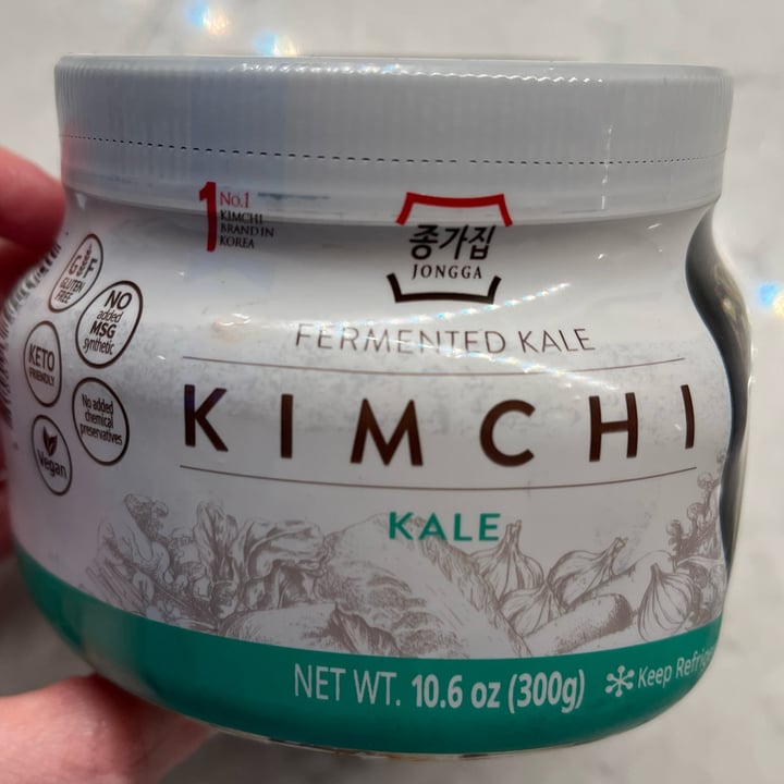 photo of Jongga Fermented Kale Kimchi shared by @alistar on  04 May 2024 - review