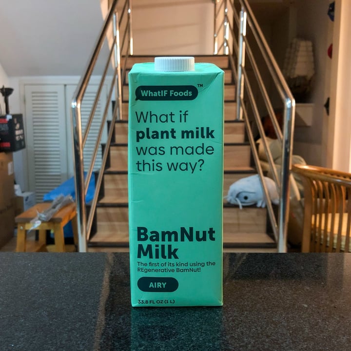 photo of WhatIF Foods BAMnut Plant Based Milk - Airy shared by @m1tch9i on  01 Jul 2025 - review