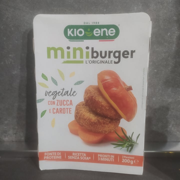 photo of Kioene mini burger carota e zucca shared by @luna27 on  03 Nov 2024 - review