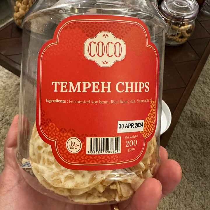 photo of Coco tempeh tempeh chips shared by @mrdonut on  26 Mar 2024 - review