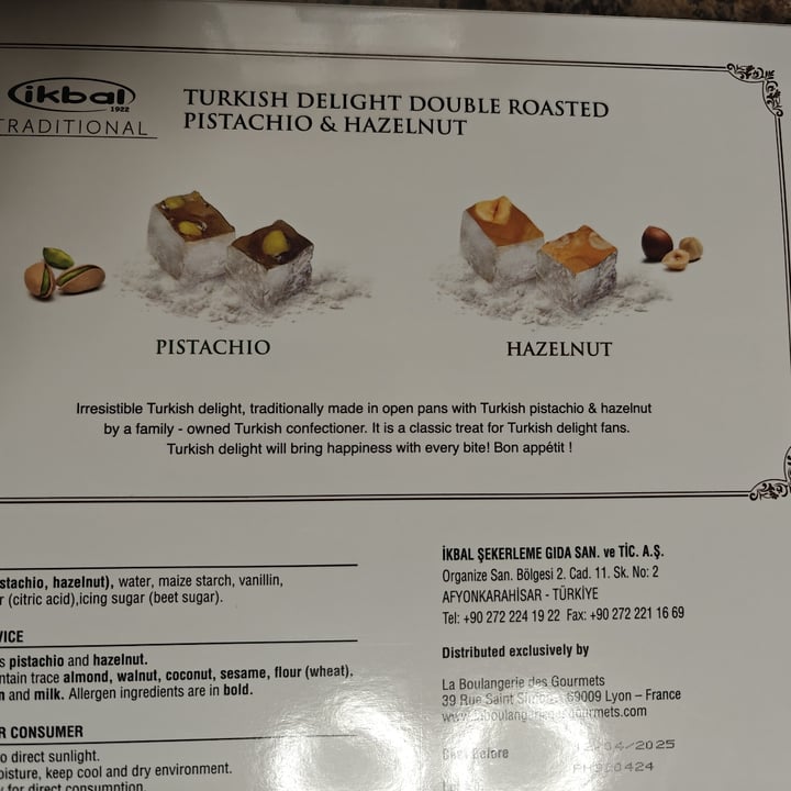 photo of Ikbal Double Roasted Pistachio And Hazlenut shared by @karthick on  14 Mar 2025 - review