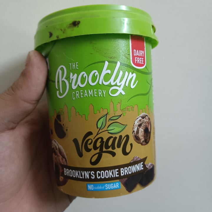 photo of The Brooklyn Creamery Cookie Brownie shared by @vegankur on  23 Apr 2024 - review