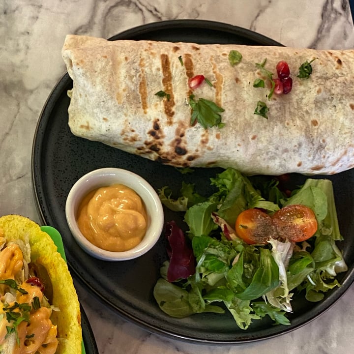 photo of Meat The Vegans - Multicuisine Burrito shared by @erikaberry on  29 Oct 2023 - review