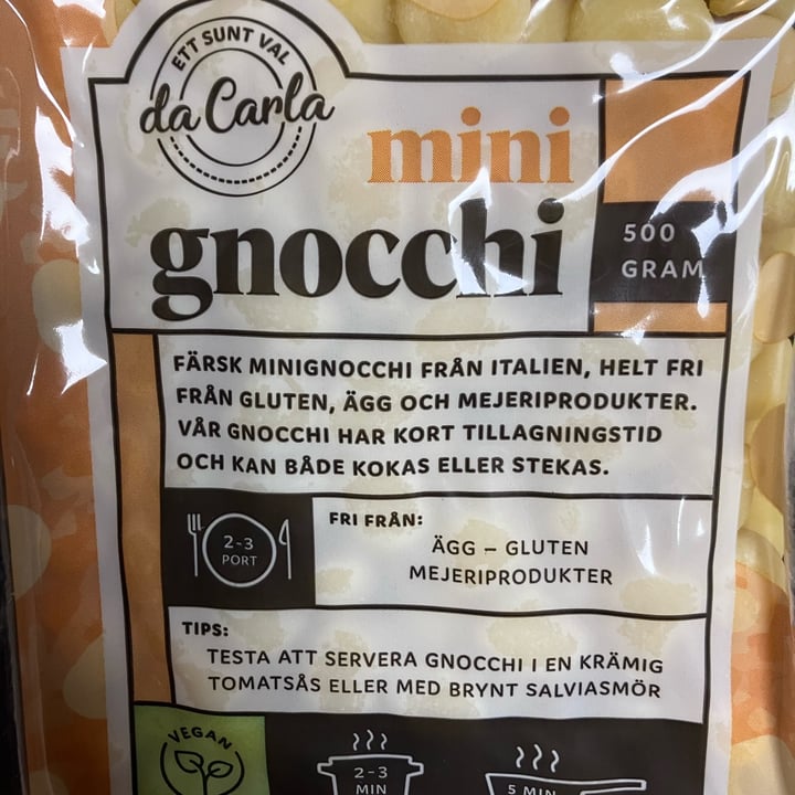 photo of Da carla mini gnocchi shared by @lucciola on  12 Oct 2025 - review