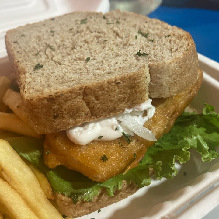 photo of Karma Cafe & Restaurant Fried Tofu Sandwich shared by @irevetcr on  06 Mar 2024 - review