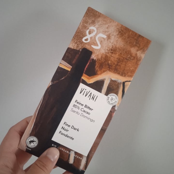 photo of Vivani Feine Bitter 85% Cacao Santo Domingo shared by @dejalacorrer on  06 Jan 2024 - review