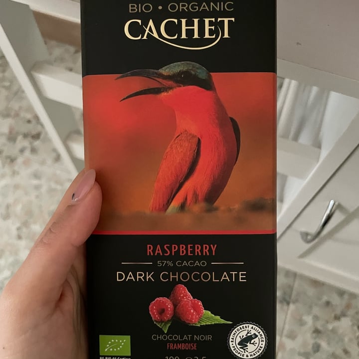 photo of Cachet Raspberry dark chocolate shared by @antonellabattaglia on  09 Apr 2024 - review