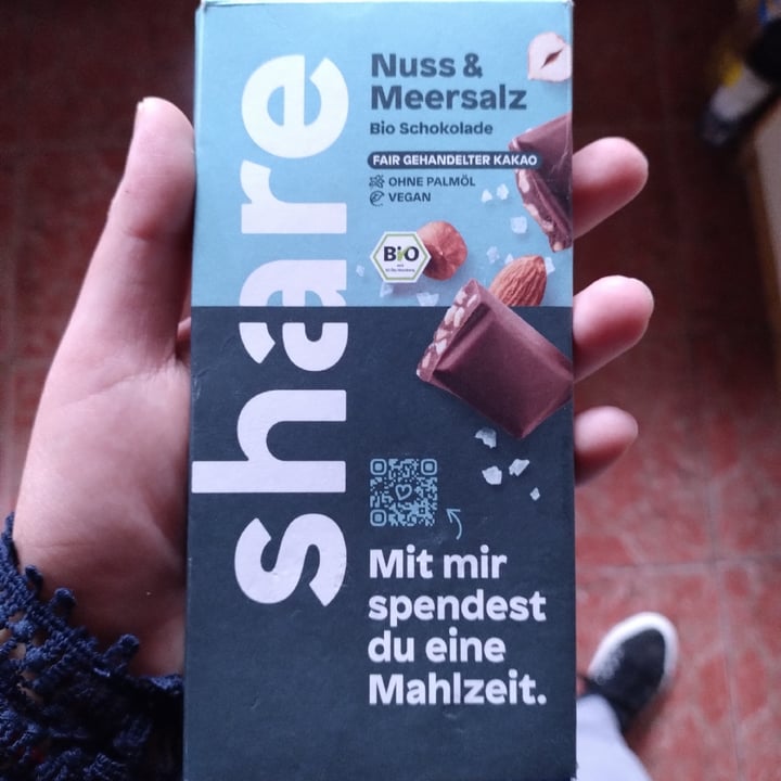 photo of Share Schokolade Nuss & Meersalz shared by @catamartins on  26 Oct 2024 - review