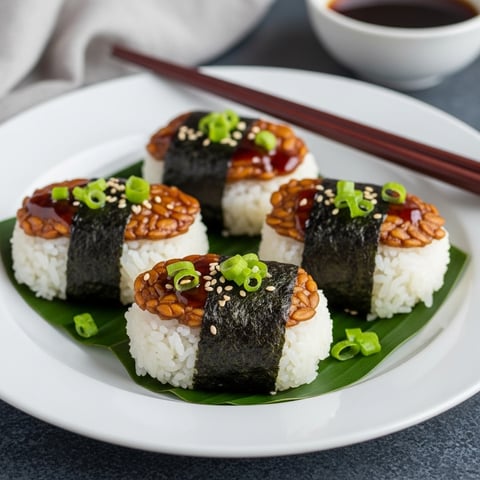 Easy Vegan Teriyaki Tempeh Onigirazu: High-Protein Japanese Rice Sandwich for Quick Meals Easy Vegan Teriyaki Tempeh Onigirazu: High-Protein Japanese Rice Sandwich for Quick Meals
