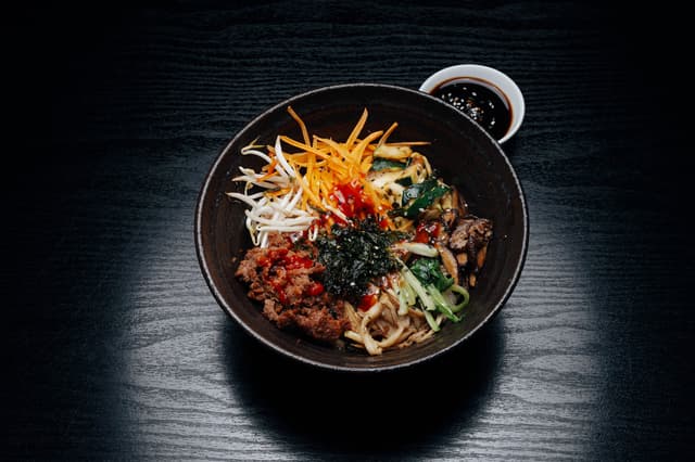 Photo of the dish “bibimpap”