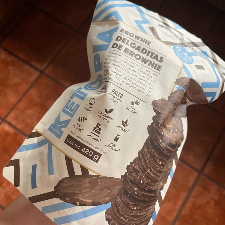 photo of Ketopia Brownie Thins shared by @bego18 on  28 Jan 2024 - review
