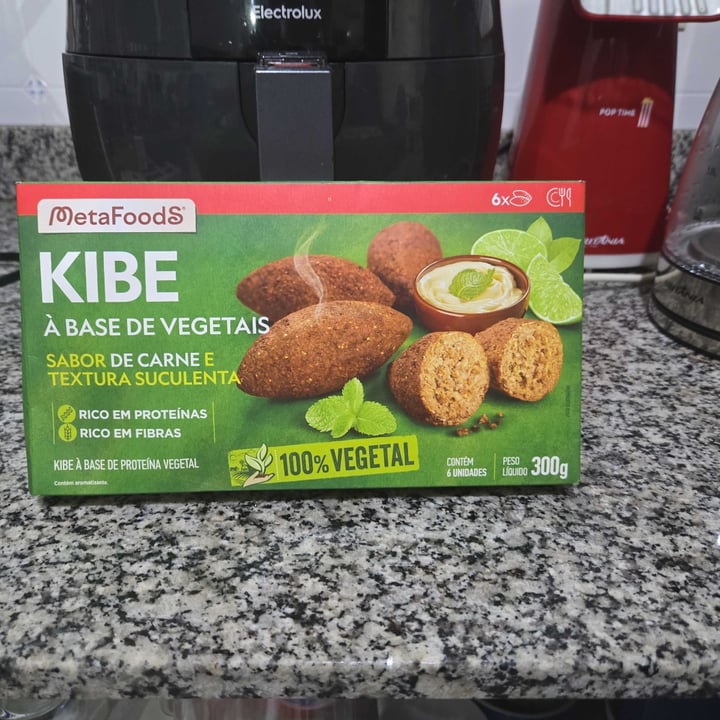 photo of MetaFoods Kibe à Base de Vegetais shared by @suelipacoutinho on  01 Sep 2024 - review