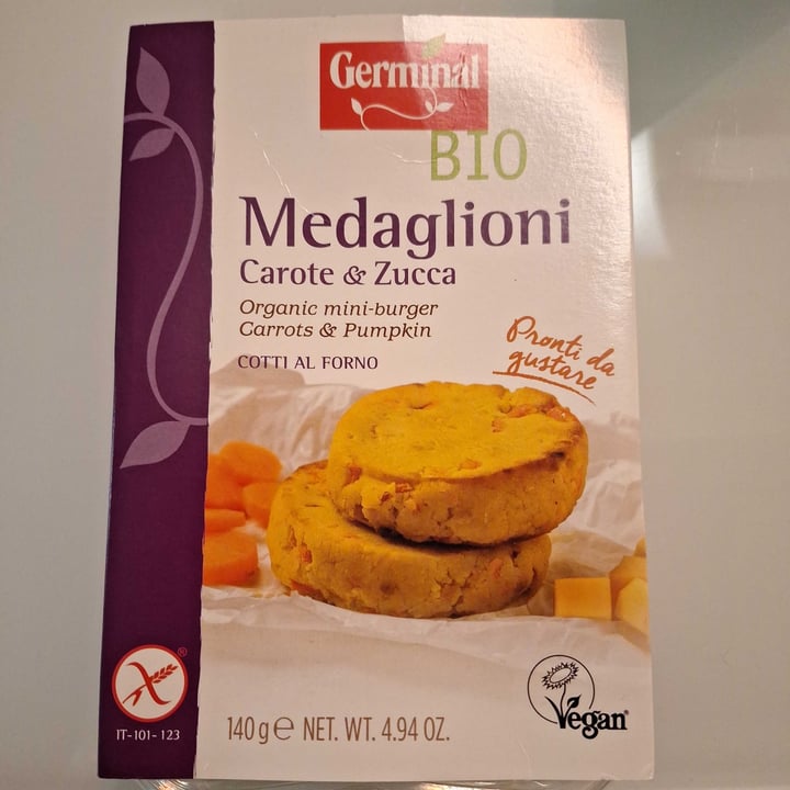 photo of Germinal Bio Medaglioni Carote & Zucca shared by @vannadotto on  27 Feb 2024 - review