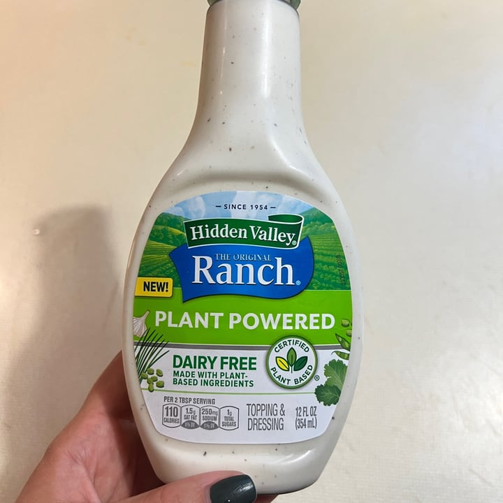 photo of Hidden Valley Hidden Valley Original Ranch Plant Powered Dressing shared by @marykathryncs on  29 Aug 2023 - review