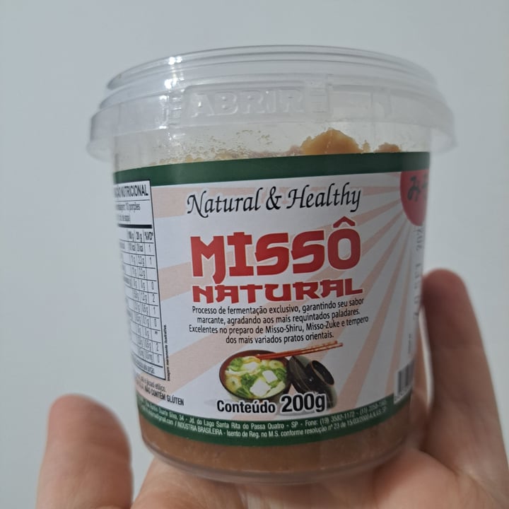 photo of Natural & healthy Missô Natural shared by @aranvegan on  13 May 2024 - review