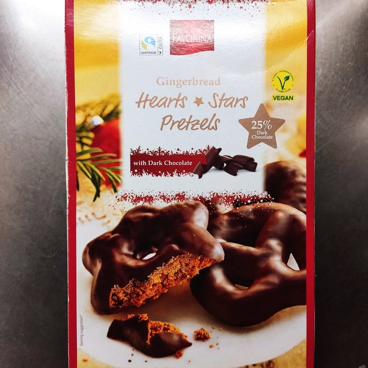 photo of Favorina Gingerbread Hearts Stars Pretzels shared by @andre82 on  04 Feb 2024 - review