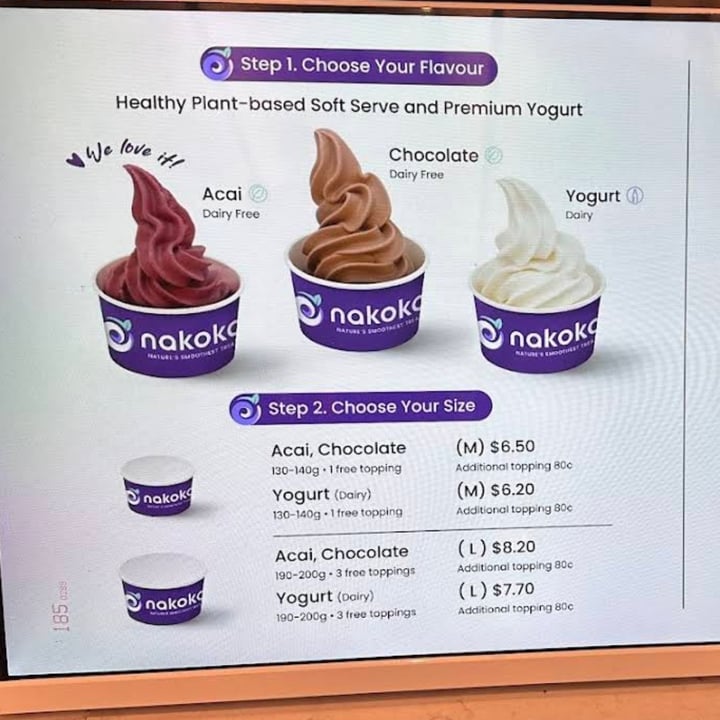 photo of Nakoko Açaí Oat Milk Soft Serve shared by @irantzu on  27 Aug 2025 - review