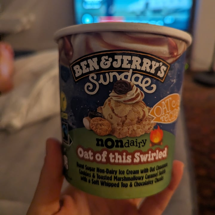 photo of Ben & Jerry's Sundae Oat Of This Swirled shared by @nenermind on  11 Apr 2024 - review