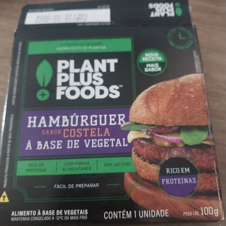 photo of Plant Plus Foods Hambúrguer shared by @deboracrepaldi1992 on  09 Jul 2024 - review