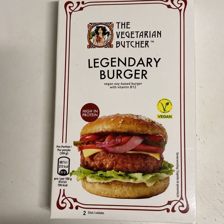 photo of The Vegetarian Butcher Legendary Burger shared by @roselidagua on  25 Nov 2024 - review