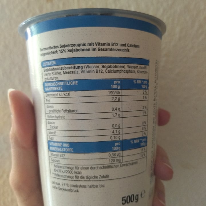 photo of Edeka My Veggie Natur - Joghurt mit Soja aus Deutschland shared by @martinadigabriele on  10 Sep 2025 - review