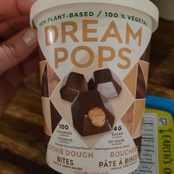 photo of Dream Pops Cookie Dough Bites shared by @canadianmishwah on  17 Nov 2023 - review