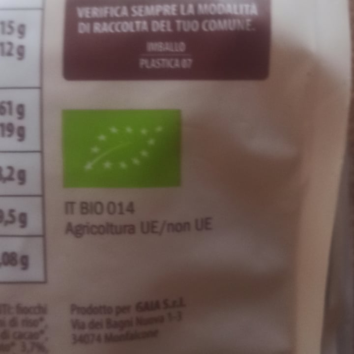 photo of Inglese Gluten Free Crunchy Double Ciocc shared by @fedegoesgreen on  21 Sep 2024 - review