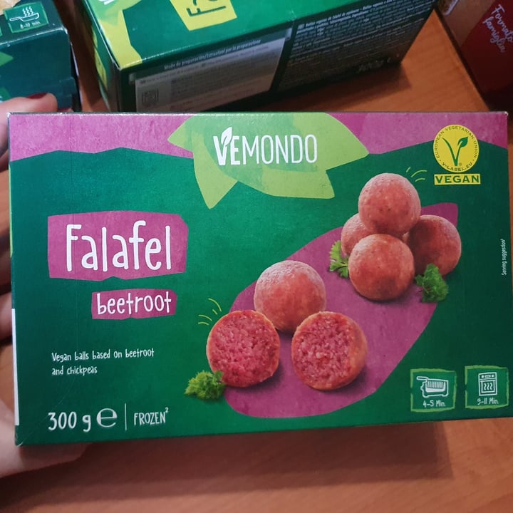 photo of Vemondo falafel beetroot shared by @tomma97 on  21 May 2024 - review