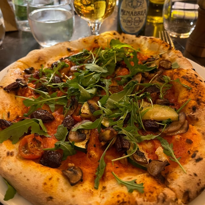 photo of Pergola Trattoria E Vino Customised Vegan Pizza shared by @theblobbyvegan on  27 Jan 2024 - review