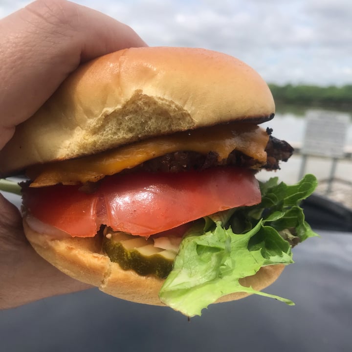 photo of The Leaf and Seed Cafe All American Burger shared by @arronlee on  18 May 2024 - review