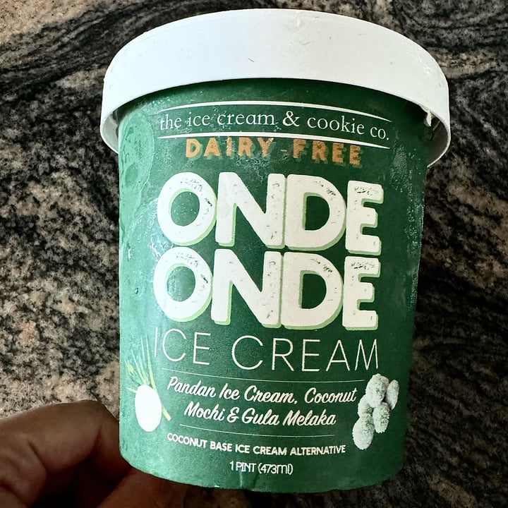 photo of The Ice Cream & Cookie Co Dairy-free Onde Onde Ice Cream shared by @r3ginaa on  21 Nov 2024 - review