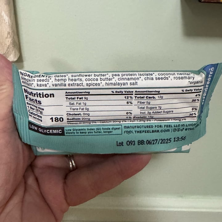 photo of Feel Calm Vanilla Spice & Kava shared by @onehungryvegan on  09 Oct 2025 - review