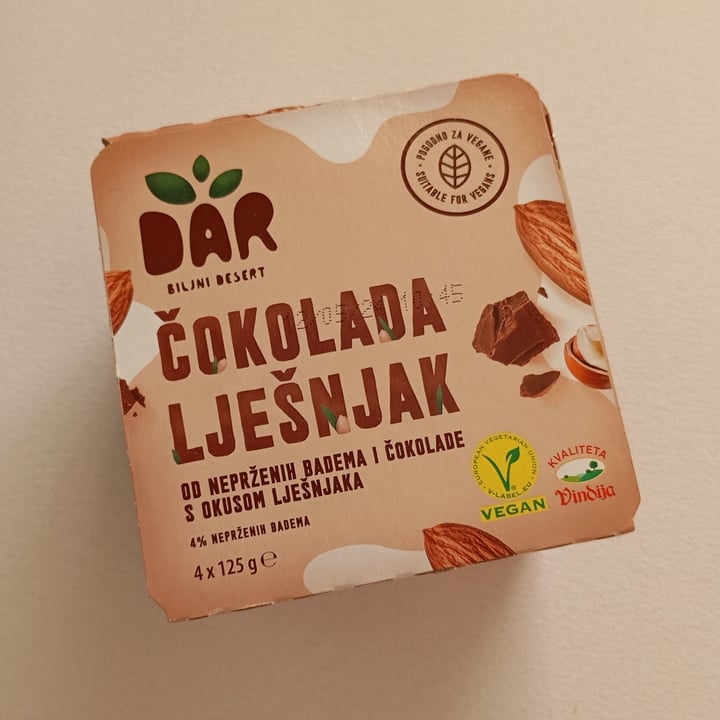 photo of Vindija Biljni Desert Čokolada Lješnjak shared by @gwenda on  14 Apr 2024 - review