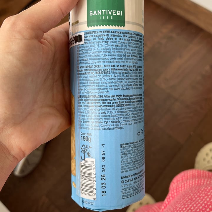 photo of Santiveri integrales avena shared by @esteficasotti on  05 Oct 2025 - review