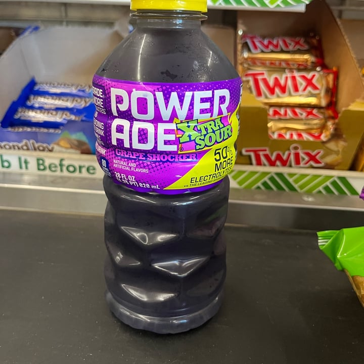 photo of Powerade grape shocker shared by @oshmorethstorm on  30 Jul 2025 - review