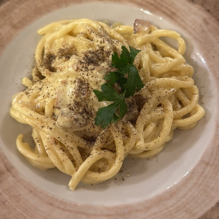 photo of ...IDEM CON PATATE Carbonara veg shared by @gingercringe on  10 Oct 2025 - review