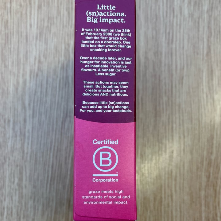 photo of graze Oat Boost Cherry Bakewell shared by @alistar on  29 Mar 2024 - review