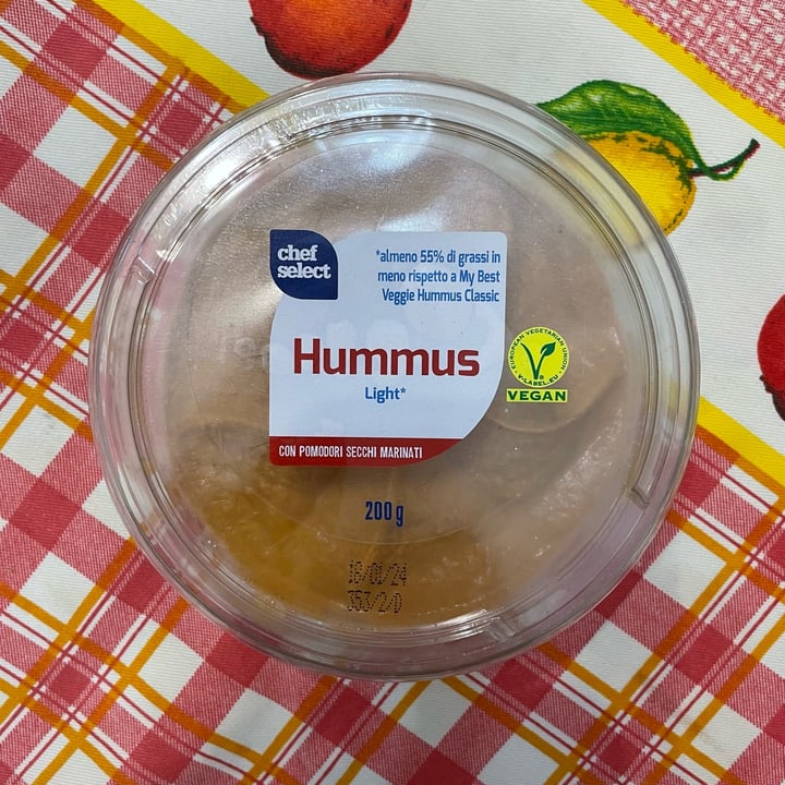 photo of Chef Select Hummus Light Con Pomodori Secchi Marinati shared by @sara238 on  10 Jan 2024 - review