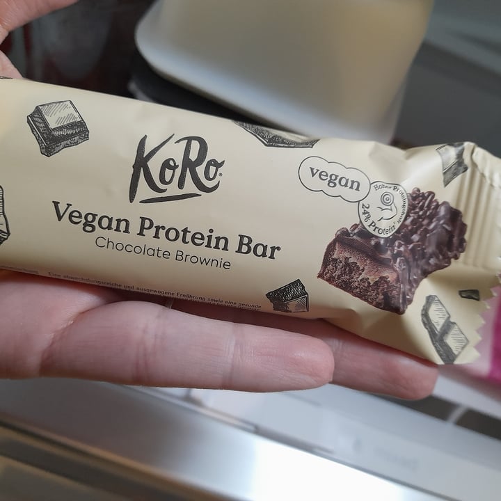photo of Koro Vegan protein bar shared by @sonja0310 on  24 Mar 2025 - review