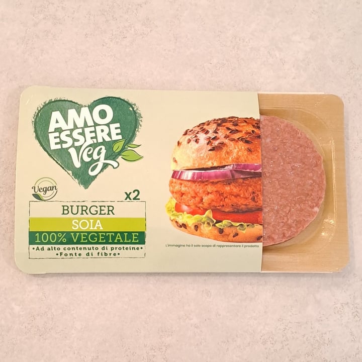 photo of Amo Essere Veg burger soia shared by @orsolapi on  09 Apr 2024 - review