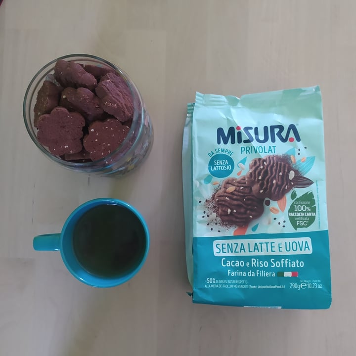 photo of Misura Biscotti con cacao e riso soffiato - Privolat shared by @lalla2527 on  14 Dec 2024 - review