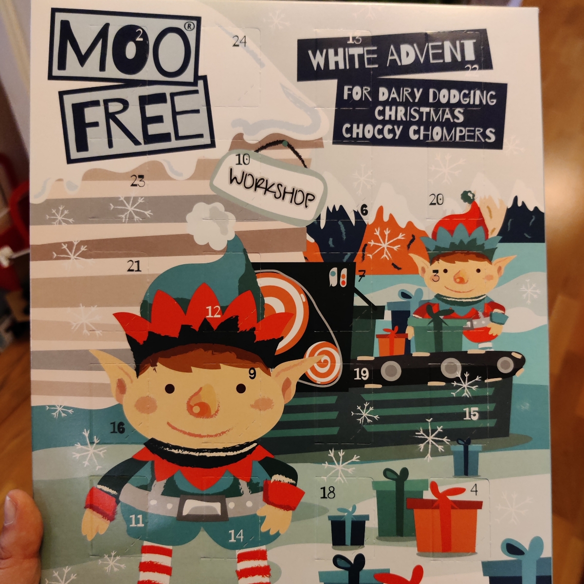 Moo Free white advent calendar Reviews abillion
